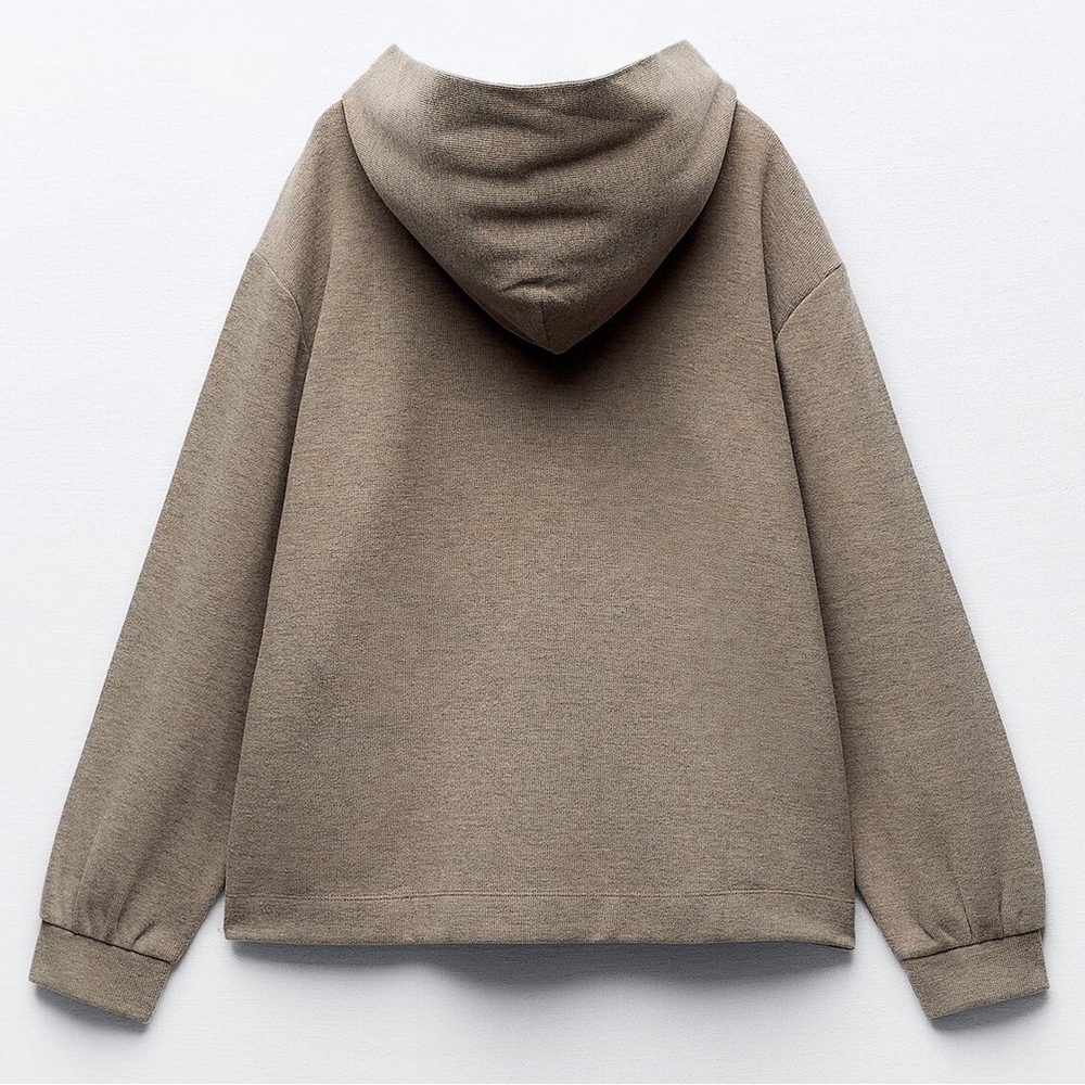 Zara Soft hoodie sweatshirt